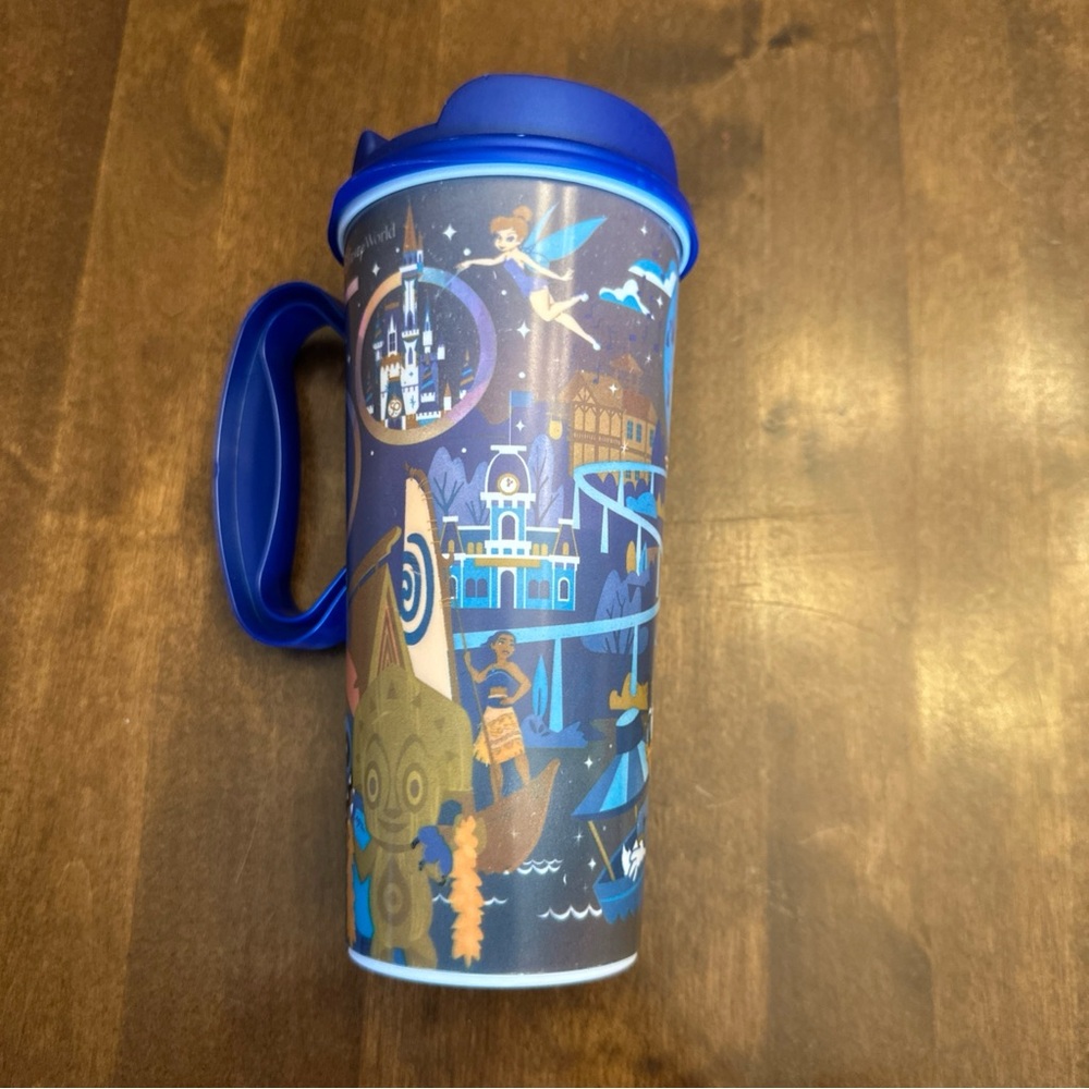 Disney World 50th Anniversary Collectible Mug‎ Mickey Minnie Resort Cup Blue
